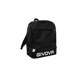 Givova Sport, Mochila Unisex Adulto, Negro, Talla Única