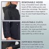 Roly - Abrigo impermeable para mujer (ligero, para otoño e invierno, con capucha desmontable para caminar al aire libre) Gris gris S
